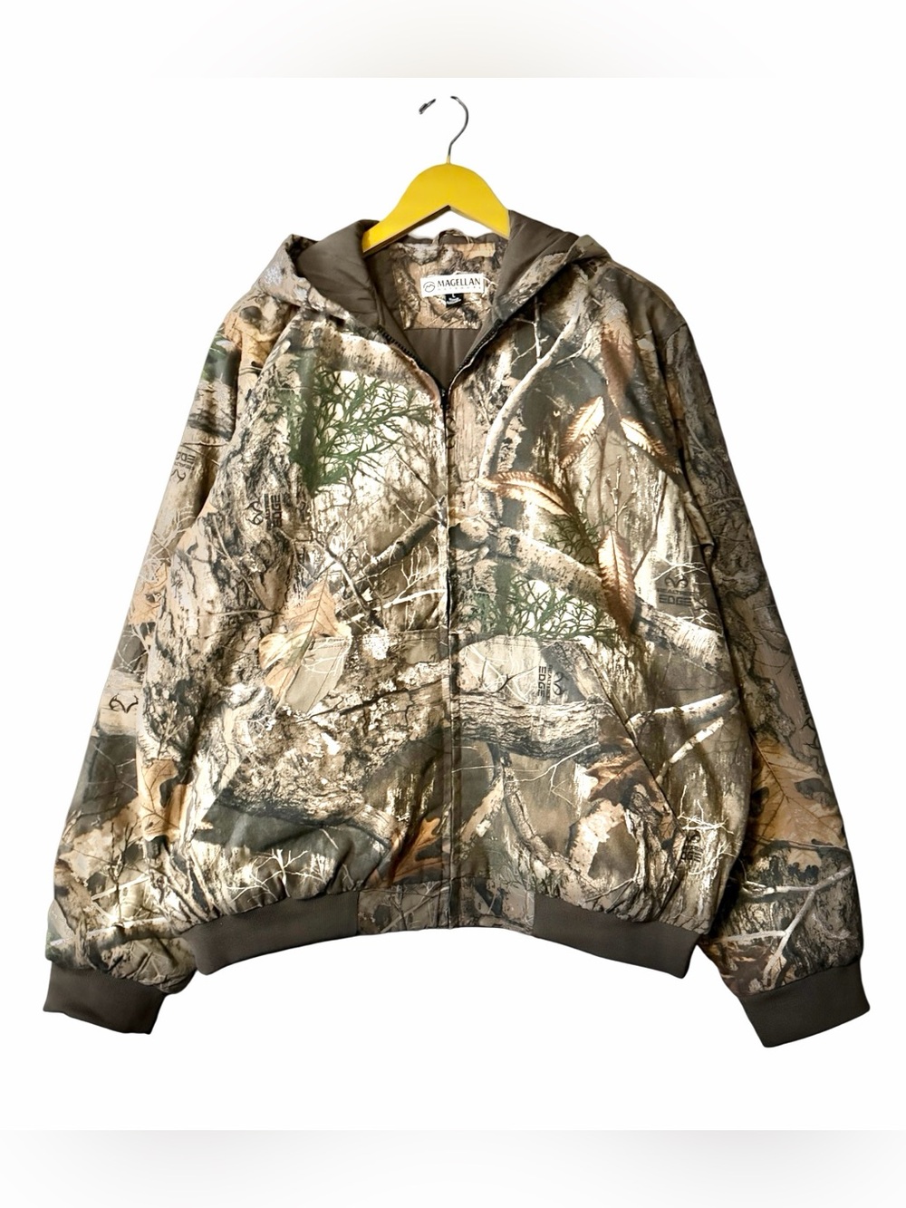 Realtree Camo Zip Up Hoodie Jacket Large